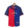 Officiële Voetbalshirt Barcelona 1999-00 Thuis Retro - Heren